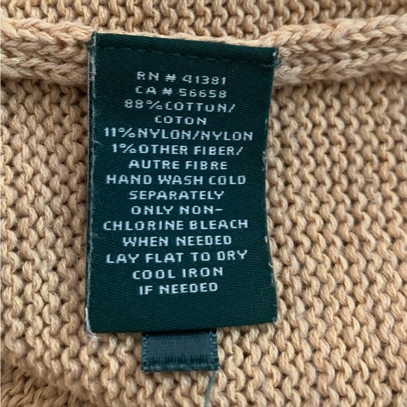 Ralph Lauren Tan and Beige Sleeveless Sheath Dress - Picture 3 of 11